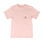 Southern Marsh Boy's Short Sleeve Pink T-shirt with Camo Logo YACGC-CAM