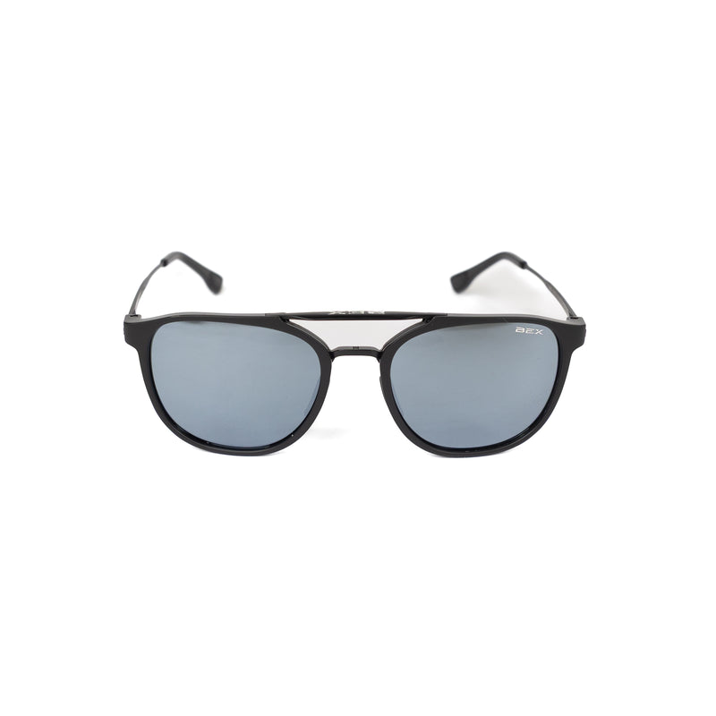 Bex Black Gray Silver Dillinger OTG Sunglasses S169BB