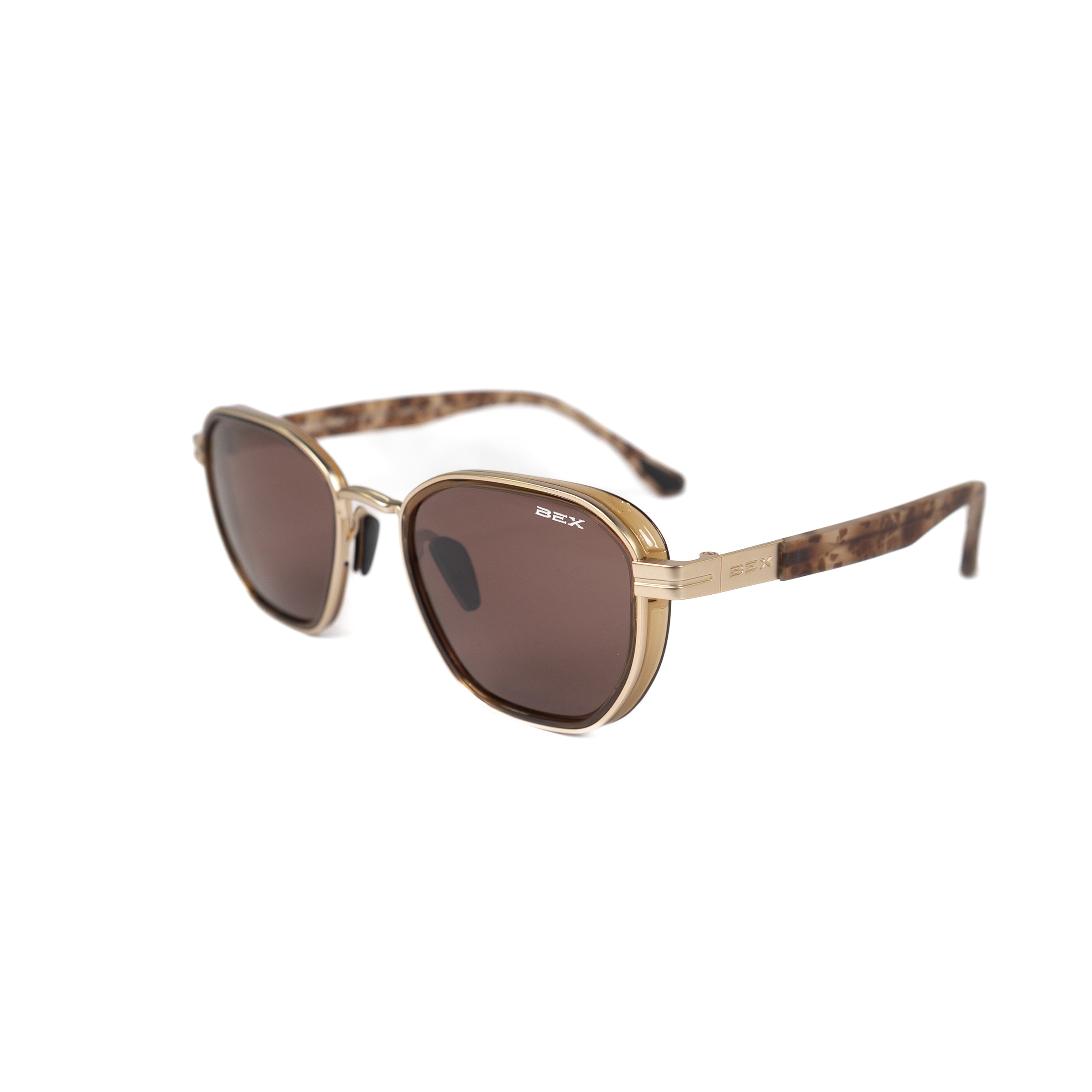 Bex Tortoise/Brown and Gold Sable Sunglasses S146GGB
