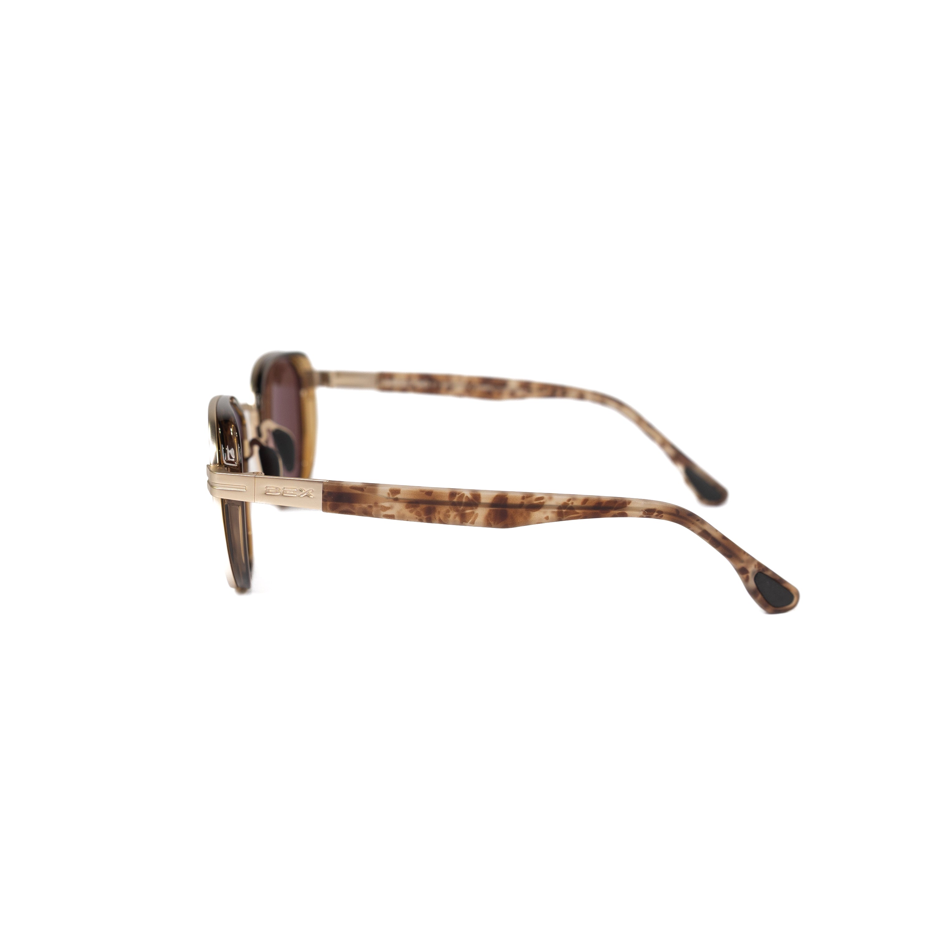 Bex Tortoise/Brown and Gold Sable Sunglasses S146GGB
