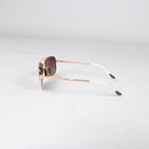 Bex Rose Gold and Brown Draeklyn OTG Sunglasses S167RB