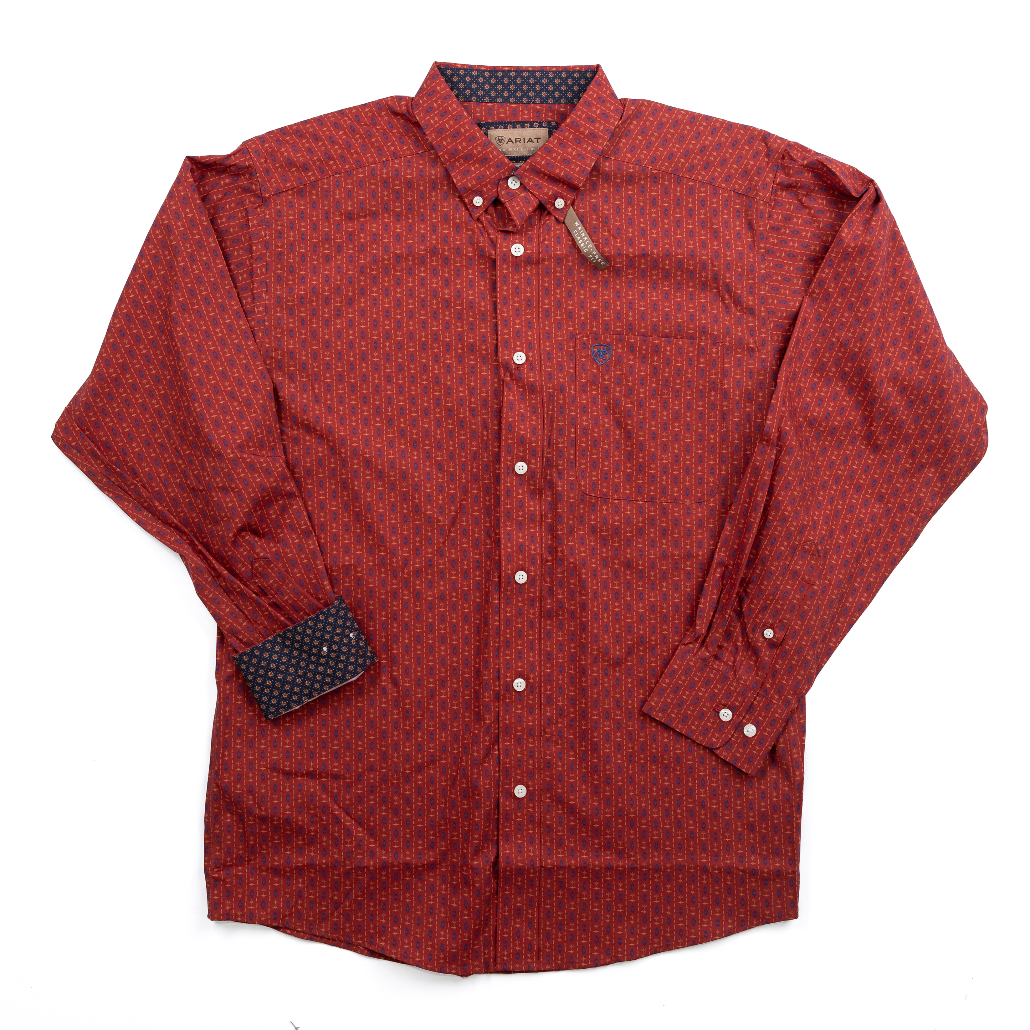 Men's Ariat Wrinkle Free Bruno Classic Fit Shirt 10065807