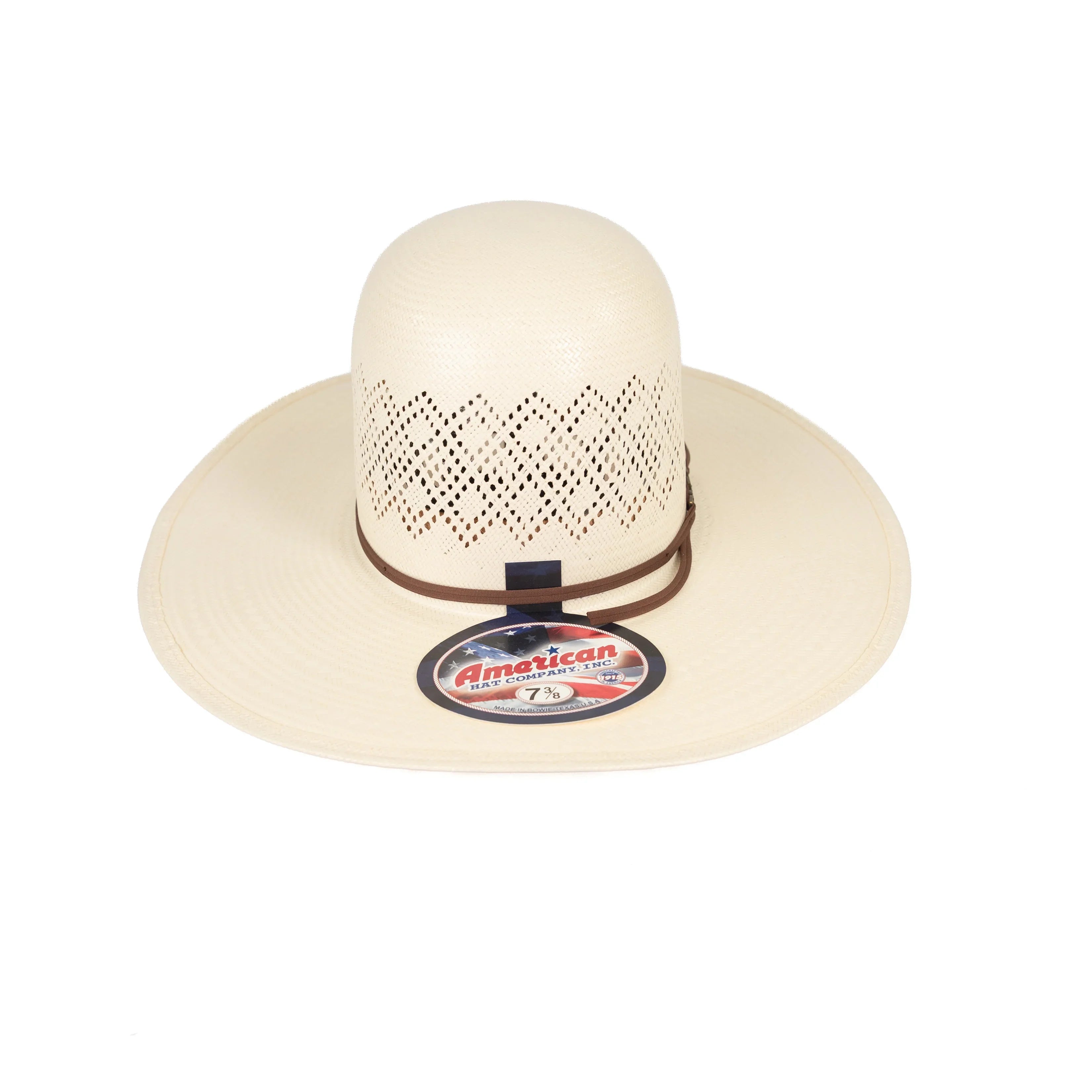 American Hat Company 8140 4.25" Straw Hat - Long Oval