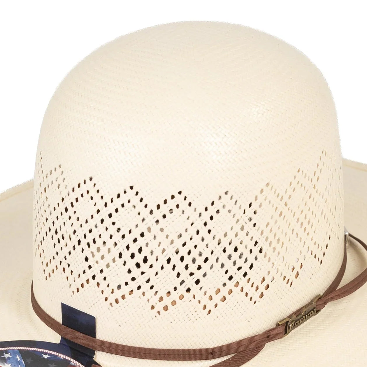 American Hat Company 8140 4.25" Straw Hat - Long Oval