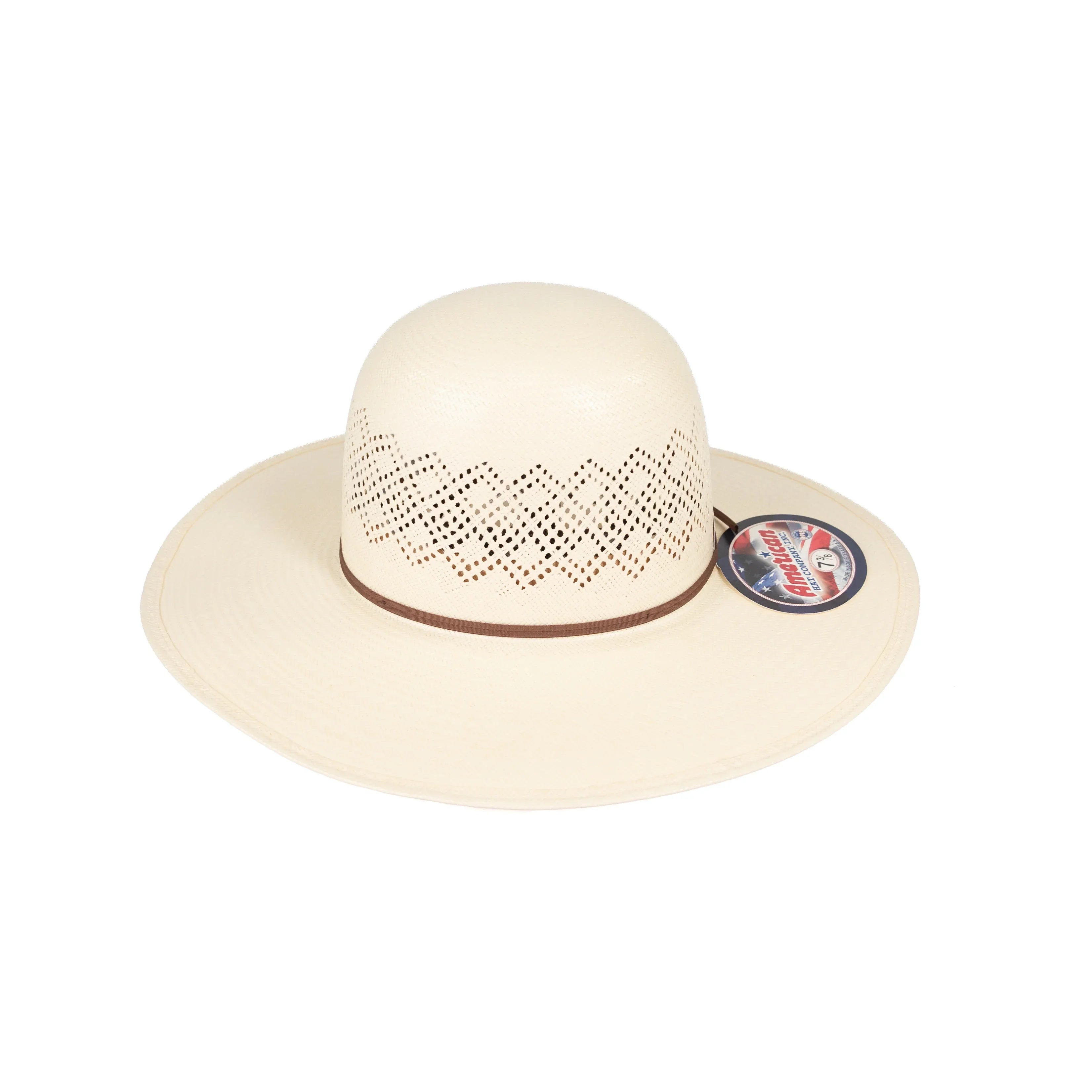 American Hat Company 8140 4.25" Straw Hat - Long Oval