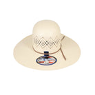American Hat Company TC8930 4.5" Straw Hat - Long Oval