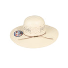 American Hat Company TC8930 4.5" Straw Hat - Long Oval