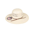 American Hat Company 8300 4.25" Straw Hat - Long Oval