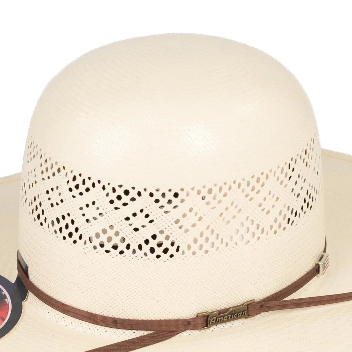 American Hat Company 8300 4.25" Straw Hat - Long Oval