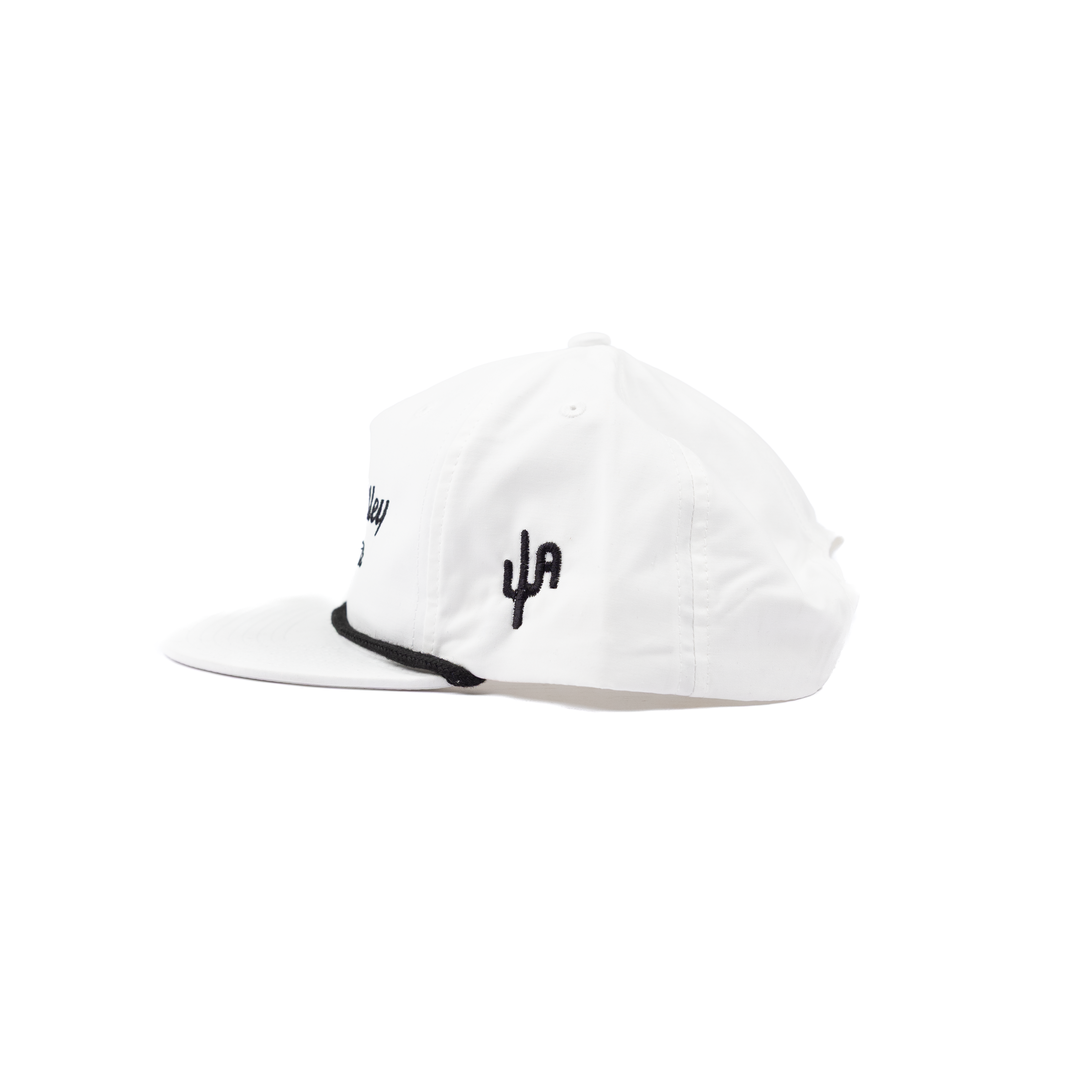 Men's Cactus Alley White and Black Original Snapback 256WHT-S129-THEOG