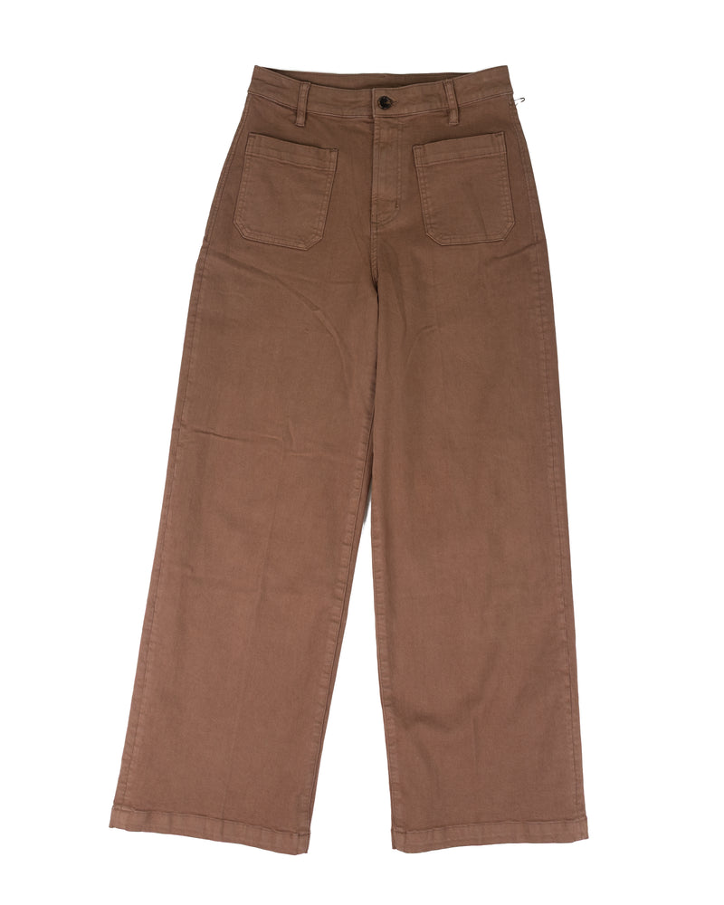 Another Love Women's French Roast Bristol Wide Leg Jeans