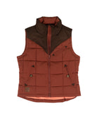 Kimes Ranch Women's Red/Brown Lenora Zip Up Vest WVE0000005-RD019