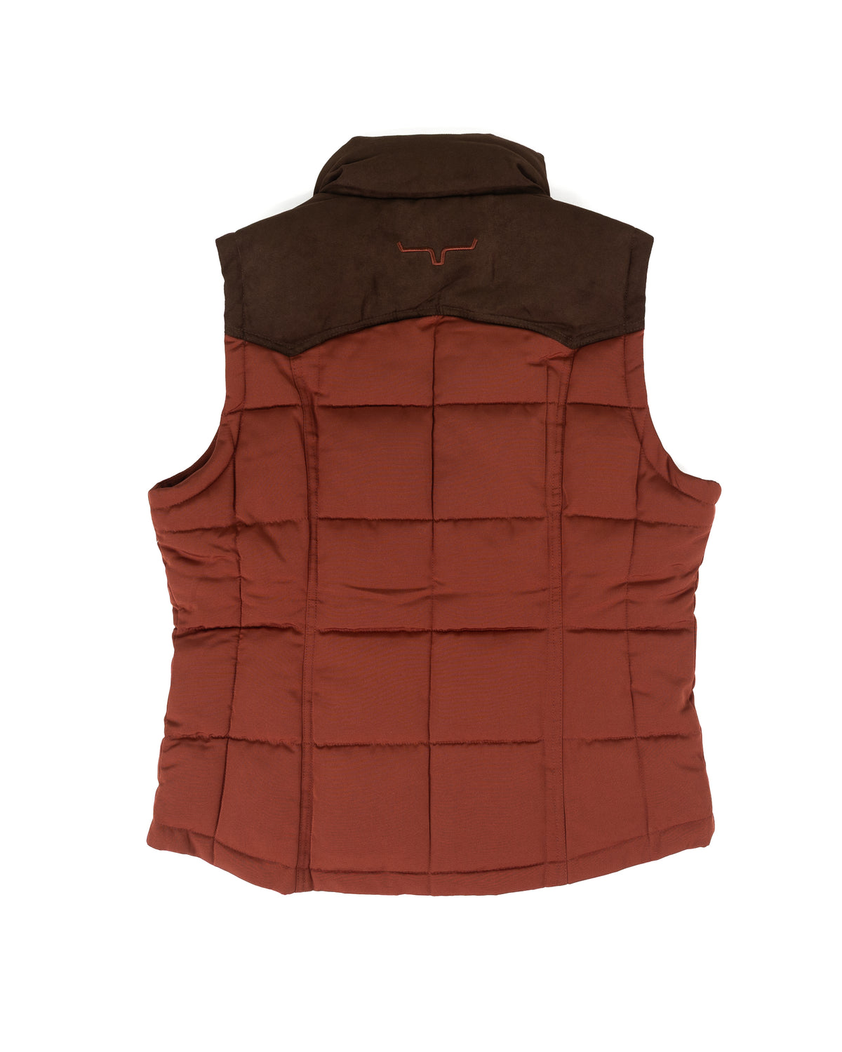 Kimes Ranch Women's Red/Brown Lenora Zip Up Vest WVE0000005-RD019