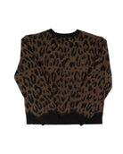 Another Love Women's Mina French Toast Leopard Sweater