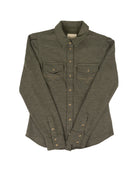 Kimes Ranch Women's Long Sleeve Moss Green Pearl Snap Shirt W2O0000096-GN011
