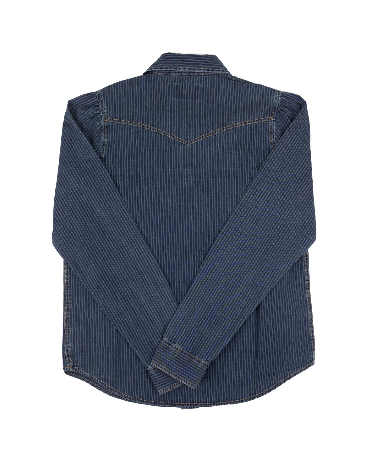 Kimes Ranch Women's Long Sleeve Indigo Striped Frankie Snap Shirt WTO0000092-BL021