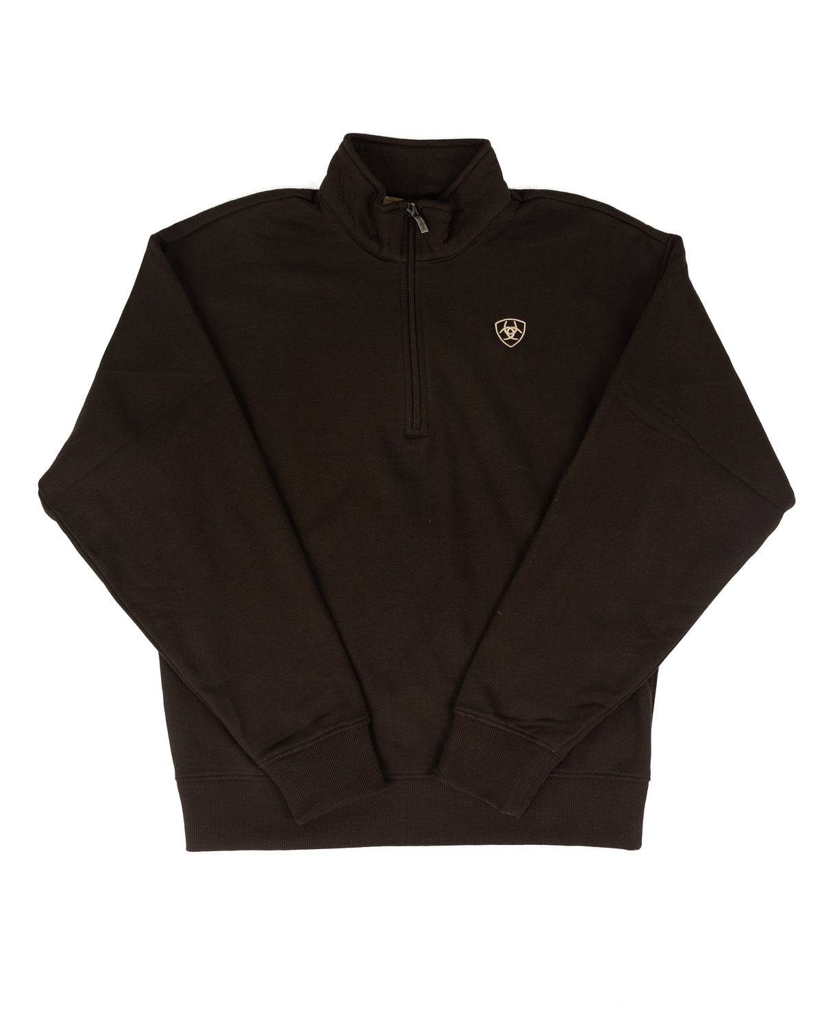 Ariat Men's Brown 1/4 Zip Sweatshirt 10085376
