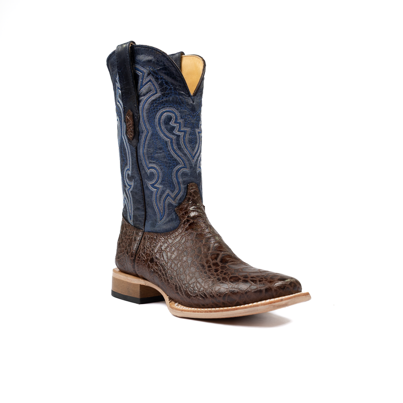 Men's Cowtown Sea Turtle Print Boots Q6044