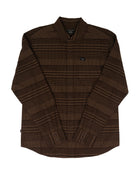 Kimes Ranch Men's Espresso Dash Long Sleeve Button Up Shirt MDS0000049-BN004