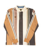 Kimes Ranch Men's Wyatt Espresso Long Sleeve Polo MPO0000007-BN004