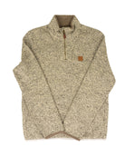 Kimes Ranch Men's Natural Fontana 1/4 Zip Pullover Sweatshirt MSW0000016-BE006
