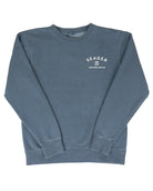 Seager Men's Blue Long Sleeve Branded Crewneck MFSU26PBRANDCPBL
