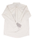 Ariat Men's White Diamond Print Wrinkle Free Reginald Classic Fit Shirt 10080625