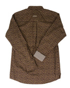 Ariat Men's Coffee Paisley Wrinkle Free Raven Fitted Shirt 10080721