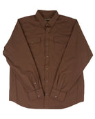 Ariat Men's Chestnut FrontierTough VentTEK Western Classic Fit Snap Shirt 10081918