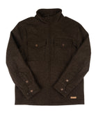 Panhandle Slim Men's Brown Wool Zip Coat DM92C09272