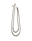 Isac Trading Womens 24" Western Bead 2-Strand Necklace