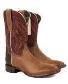 Tecovas Men's Oat/Red Goat The Doc Square Toe Boots M10031OAR