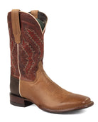Tecovas Men's Oat/Red Goat The Doc Square Toe Boots M10031OAR