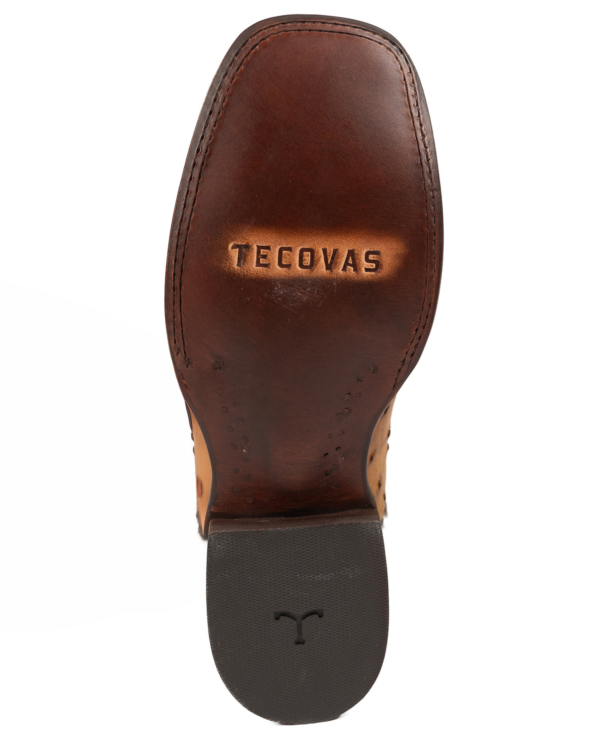 Tecovas Men's Sunset Midnight Ostrich Square Toe Boots M10095SMD