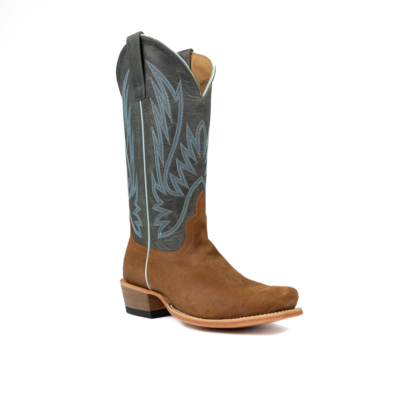 Men's Horse Power Tobacco Old Suede with 13" Emerald Sierra Tops HP9541