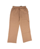 Women's Brown Leopard Print Relaxed Fit Sweatpants