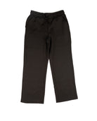 Women's Black Leopard Print Relaxed Fit Sweatpants