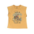 Women's Panhandle Mustard Yellow Cowboy Graphic T-shirt LW21T09048