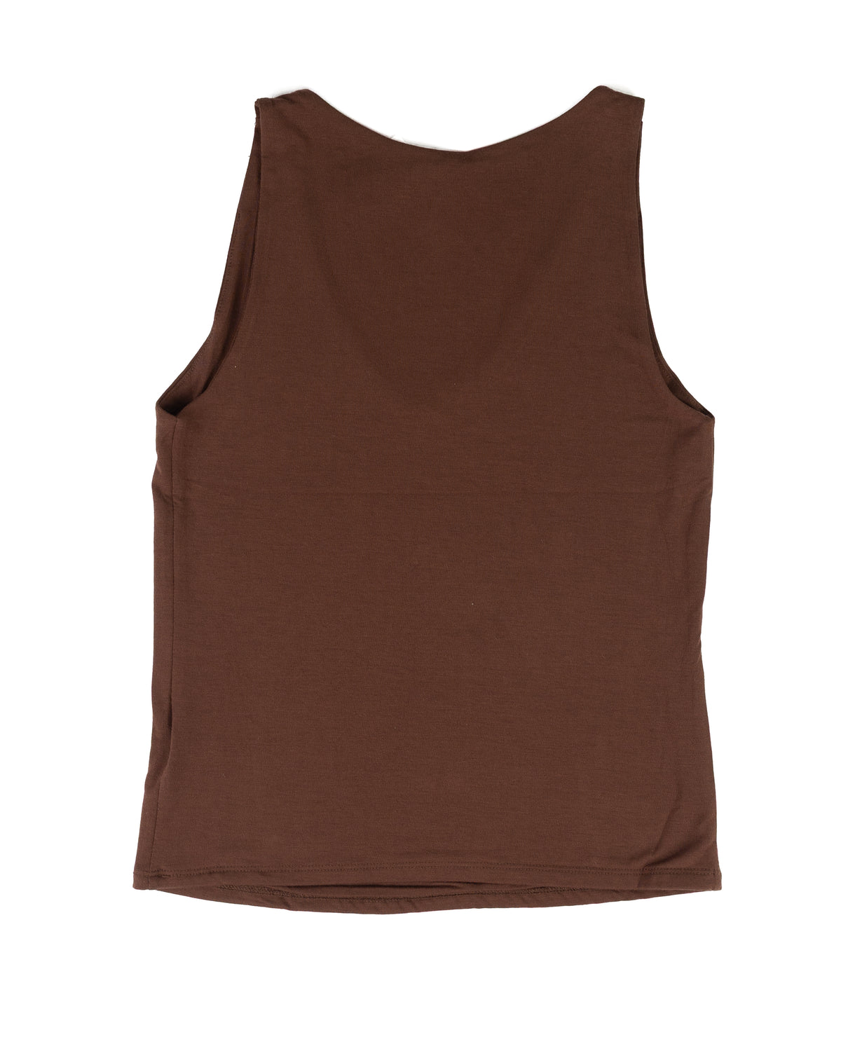 Be Cool Women's Basic Full Length V-neck Tank Top 
