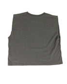 Poppy and Pine Women's Gray Quilted Horse Tank Top 
