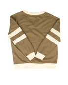 Women's Olive Green Long Sleeve Pumpkin Sweater 