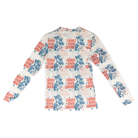 Women's Long Sleeve Simmer Down Mesh Top 