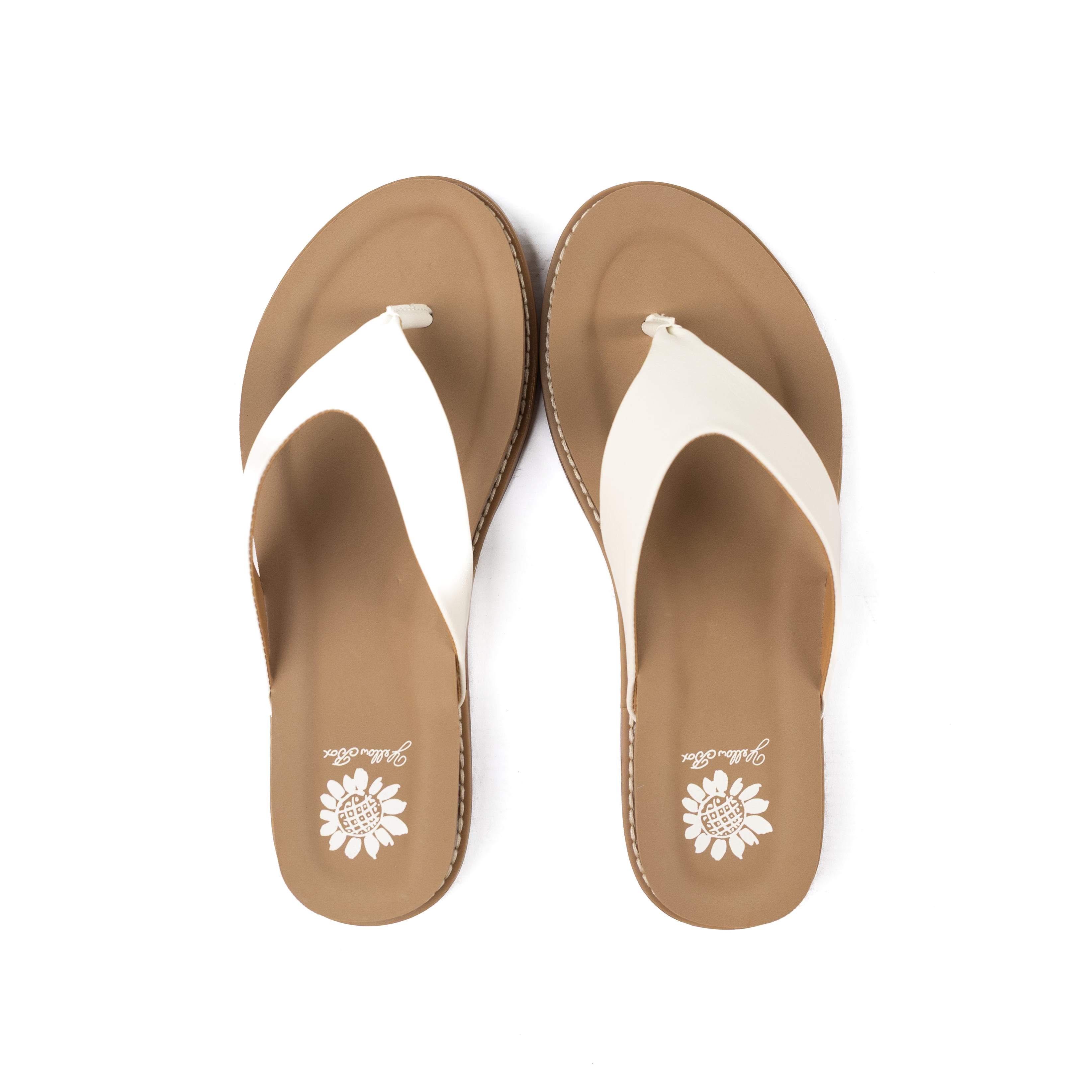 Women's Yellow Box Pink Multi Fahad Flip Flops 65790-FAHAD