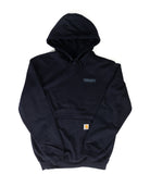 Carhartt Men's Navy Paxton Relaxed Fit Hoodie 107831-472