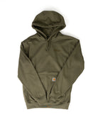 Carhartt Men's Green Paxton Relaxed Fit Sweatshirt 107831-DOV