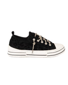 Very G Women's Black Aman Leopard 2 Casual Shoes