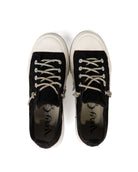 Very G Women's Black Aman Leopard 2 Casual Shoes