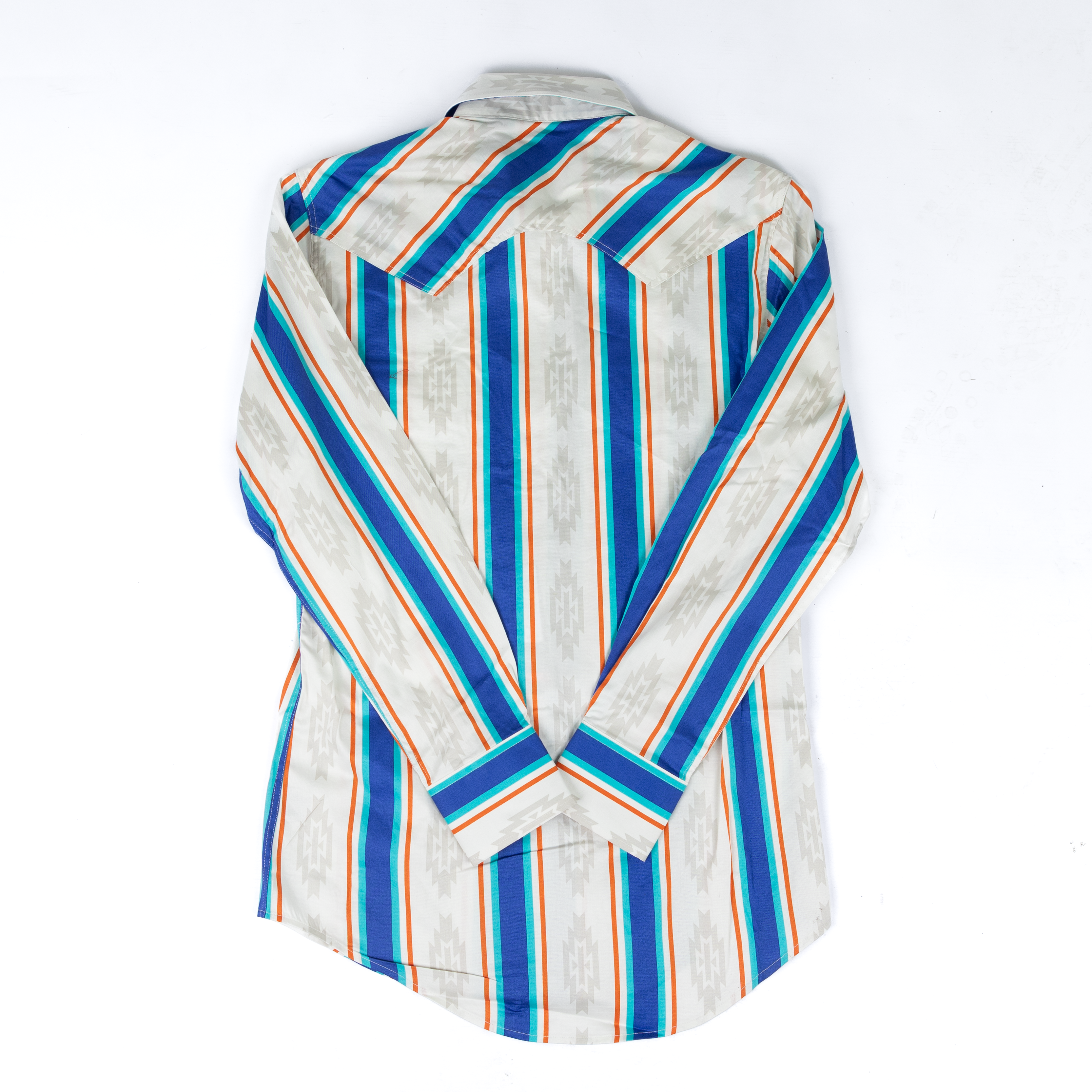 Men's Rock and Roll Long Sleeve Striped Brush Popper BMN2S08657