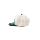 Men's Red Dirt Hat Co Buffalo Buckle Stone and Black Mesh Cap RDHC-556
