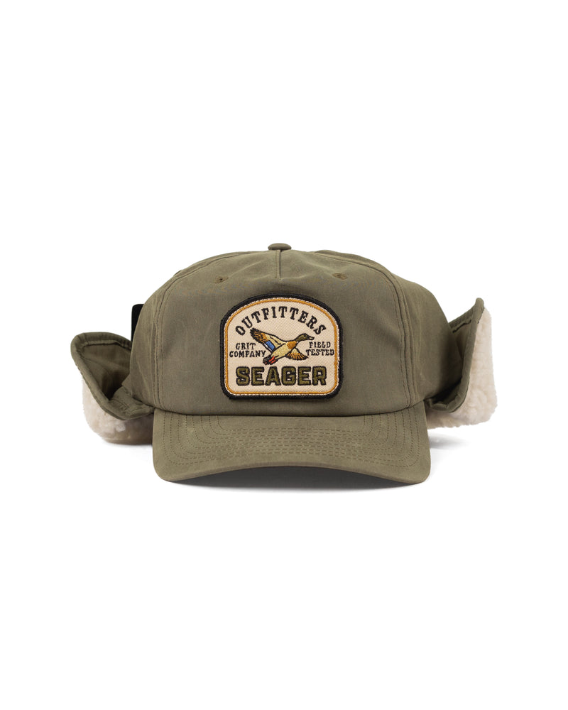 Seager Men's Outfitters Wax Flapjack Fitted Cap MHH26OUTFITWFLAP